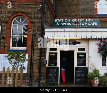 Woodbridge Station Guest House e whistlestop Cafe Foto Stock