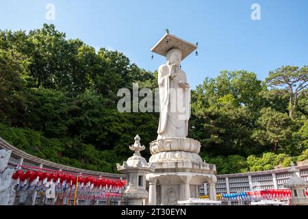 Tempio buddista Bongeunsa a Gangnam a Seul, Corea del Sud, il 29 maggio 2023 Foto Stock