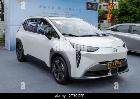 ZHONGSHAN GUANGDONG Cina-10 giugno 2022: Un'auto Trumpchi bianca. Foto Stock