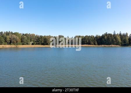 Splendido arcipelago intorno a Helsinki, capitale della Finlandia. Foto Stock