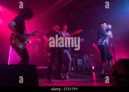 Senigallia, Italia. 21 ottobre 2023. Negrita Credit: Agenzia fotografica indipendente/Alamy Live News Foto Stock