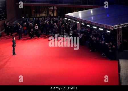 Roma, Italia. 21 ottobre 2023. ROMA, ITALIA - 21 OTTOBRE: Partecipa a un Red carpet per il film "Fingernails" e "zucchero - Sugar Fornaciari" durante il 18° Festival del Cinema di Roma presso l'Auditorium Parco della musica il 21 ottobre 2023 a Roma. Credito: dpa/Alamy Live News Foto Stock