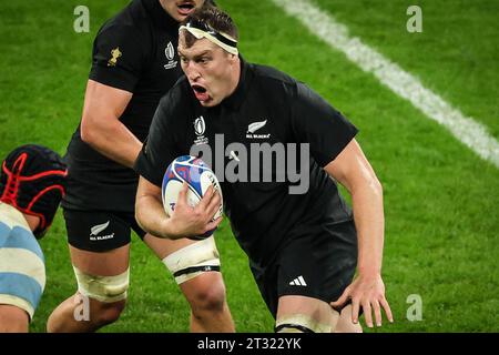 Saint Denis, Francia. 20 ottobre 2023. Brodie RETALLICK della nuova Zelanda durante la Coppa del mondo 2023, semifinale di rugby a 15 tra Argentina e nuova Zelanda il 20 ottobre 2023 allo Stade de France a Saint-Denis vicino Parigi, Francia - foto Matthieu Mirville/DPPI Credit: DPPI Media/Alamy Live News Foto Stock