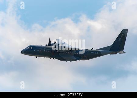CASA C-295 ai giorni NATO 2023 a Ostrava, Repubblica Ceca Foto Stock