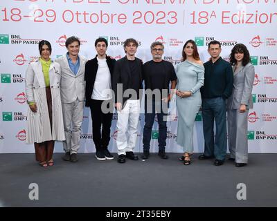 Roma, Italia. 23 ottobre 2023. Roma, Roma Film Fest 2023. Festival del Cinema di Roma. Fotografia cinematografica: I leoni di Sicilia. Nella foto : Credit: Independent Photo Agency/Alamy Live News Foto Stock