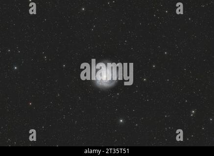 Barred Spiral Galaxy Messier 83 Foto Stock