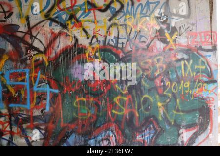Grafites... Foto Stock
