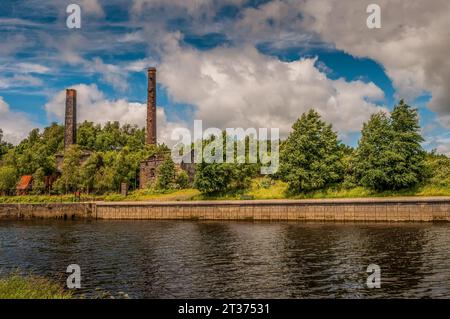 Old Copper Works, Swansea, Galles, Regno Unito Foto Stock