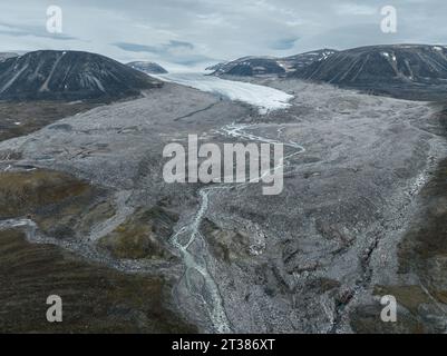 Golfo di Buchan, isola di Baffin Foto Stock