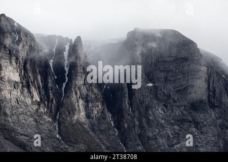 Golfo di Buchan, isola di Baffin Foto Stock