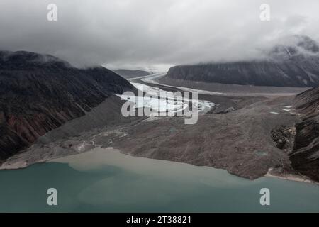 Sam Ford Fjord, Baffin Island Foto Stock