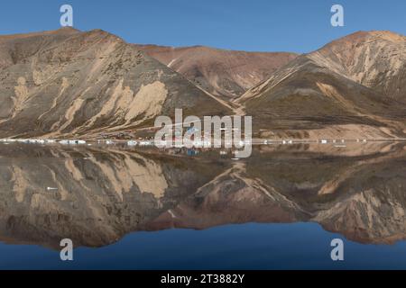 Siroapaluk, Groenlandia Foto Stock
