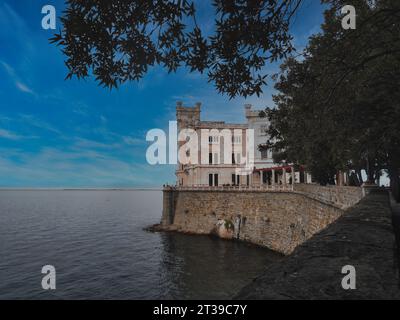 Castello di Miramare Trieste Foto Stock