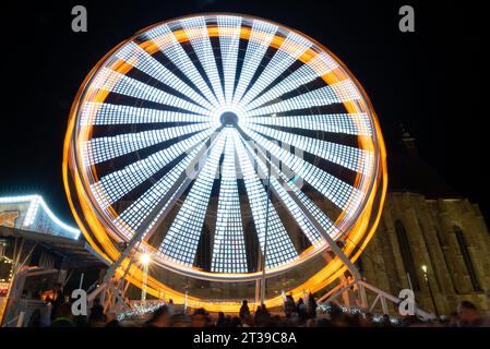 Mercatino di Natale Cluj-Napoca, sabato 26 novembre 2022 Foto Stock