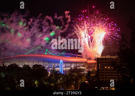 Il festival musicale Untold, a Cluj-Napoca, 4 agosto 2022. Foto Stock