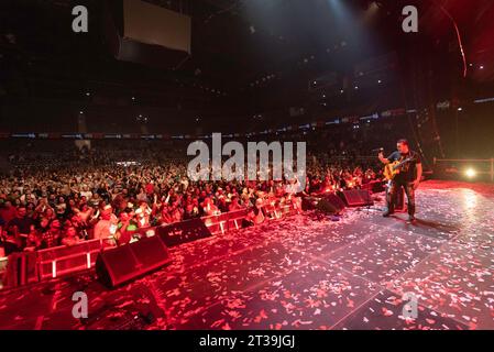 La seconda edizione del concerto retro Party Romania, a Cluj-Napoca, venerdì 10 marzo 2023. Foto Stock