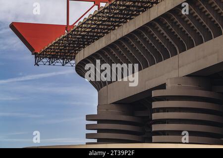 Milano, Italia - ottobre 2023: L'iconico stadio di San Siro Foto Stock