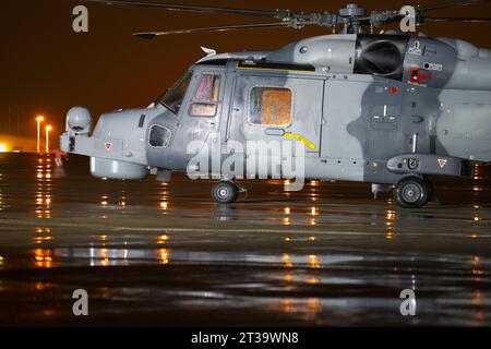 Agusta Westland, Wildcat, AH-1, AW.159, ZZ527, Army Air Corps, Yeovilton, Somerset. Foto Stock