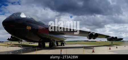 Boeing, B52 D, Stratofortress,56-0689, IWM, Duxford, Cambridgeshire... Foto Stock