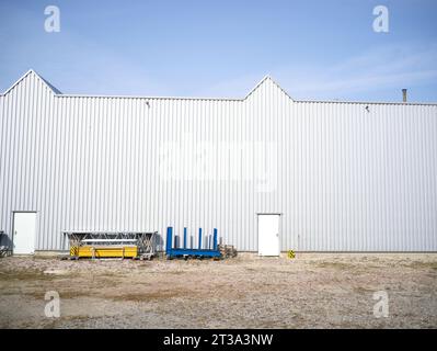 Costruzione di fabbriche, stoccaggio aziendale, Foto Stock