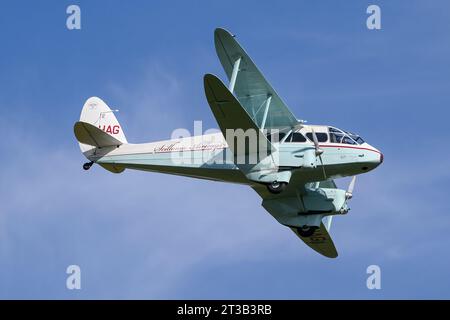 De Havilland DH89 Dragon rapide di Scillonia Airways Foto Stock