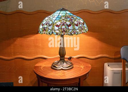 Casa Batllo di Antoni Gaudi, Barcellona, Spagna Foto Stock