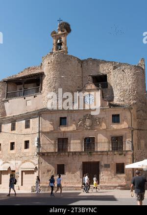 Castello di Fernan Gonzalez, siglo X, costruito seguendo le istruzioni del conte di Castiglia, nel X secolo Foto Stock