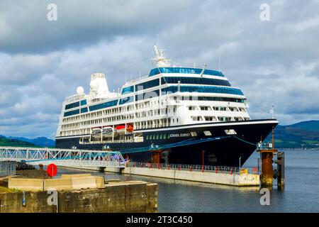 Azamara Journey nave da crociera Oban Bay Harbour Scozia Regno Unito Regno Unito Isole britanniche Foto Stock