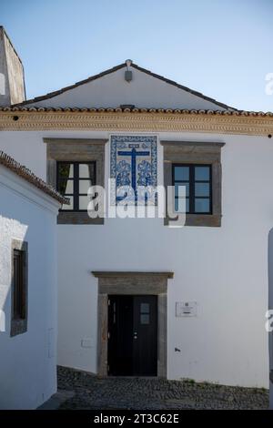 Casa dell'Inquisizione - Centro interattivo di storia ebraica Monsaraz, Alentejo, Portogallo Casa da Inquisicao, Centro interattivo da Historia Judaica Foto Stock