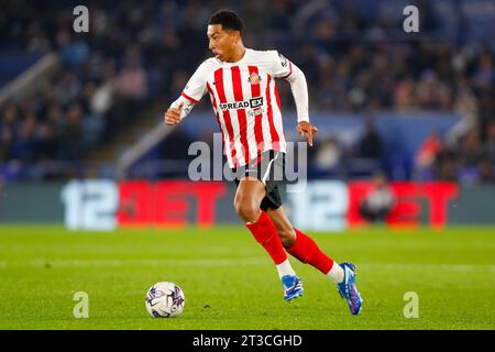 King Power Stadium, Leicester, Regno Unito. 24 ottobre 2023. EFL Championship Football, Leicester City vs Sunderland; Jobe Bellingham of Sunderland Credit: Action Plus Sports/Alamy Live News Foto Stock