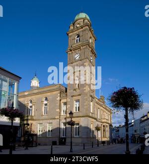 Enniskillen Town Hall, Contea di Fermanagh, Irlanda del Nord Foto Stock