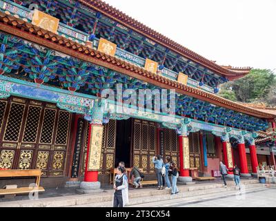 Tempio cinese di Yuantong, Kunming, Yunnan, Cina Foto Stock