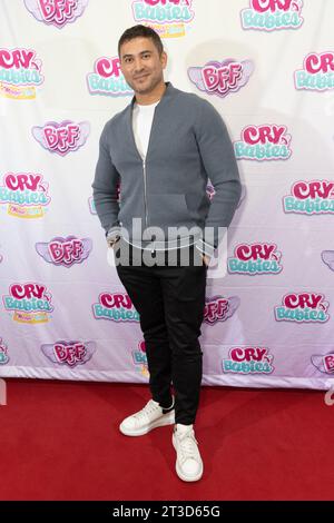 Gli ospiti assistono alla proiezione VIP di Cry Babies al Soho Hotel con: Rav Wilding Where: London, United Kingdom When: 23 Set 2023 Credit: Phil Lewis/WENN Foto Stock