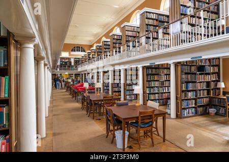 Lady Margaret Hall Library, progettata da Raymond Erith, è stata aperta nel 1961 Lady Margaret Hall Oxford University Oxford Oxfordshire Inghilterra UK GB Europa Foto Stock