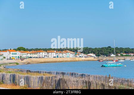 Francia, Charente Maritime, Ile de Re, Rivedoux Plage Foto Stock