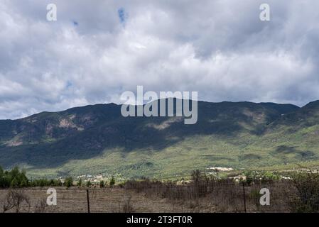 La bellezza del villaggio di Yuhu nella provincia dello Yunnan, Cina Foto Stock