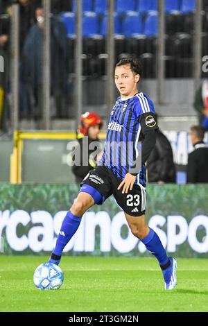 Pisa, Italia. 24 ottobre 2023. Emanuel Vignato (Pisa) durante Pisa SC vs Lecco 1912, partita di calcio di serie B a Pisa, Italia, 24 ottobre 2023 crediti: Agenzia fotografica indipendente/Alamy Live News Foto Stock