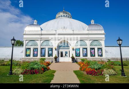 Giardino botanico di Buffalo, New York Foto Stock