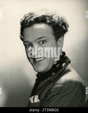 L'attore danese Peter Malberg nel film Hans Onsdagsveninde, Danimarca 1943 Foto Stock