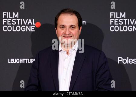 Politiker Nathanael Liminski CDU, Minister für Bundes- und Europaangelegenheiten, Internationales, Medien und Chef der Staatskanzlei NRW, beim NRW-Medienpreis für entwicklungspolitisches Engagement im Rautenstrauch-Joest Museum. Köln, 25.10.2023 NRW Deutschland *** politico Nathanael Liminski CDU , Ministro degli affari federali ed europei, affari internazionali, media e Capo della Cancelleria di Stato NRW, al NRW Media Award for Development Policy Engagement presso il Rautenstrauch Joest Museum Colonia, 25 10 2023 NRW Germania Copyright: XChristophxHardtx Foto Stock