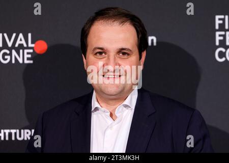 Politiker Nathanael Liminski CDU, Minister für Bundes- und Europaangelegenheiten, Internationales, Medien und Chef der Staatskanzlei NRW, beim NRW-Medienpreis für entwicklungspolitisches Engagement im Rautenstrauch-Joest Museum. Köln, 25.10.2023 NRW Deutschland *** politico Nathanael Liminski CDU , Ministro degli affari federali ed europei, affari internazionali, media e Capo della Cancelleria di Stato NRW, al NRW Media Award for Development Policy Engagement presso il Rautenstrauch Joest Museum Colonia, 25 10 2023 NRW Germania Copyright: XChristophxHardtx Foto Stock