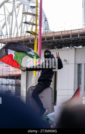 marcia libera della Palestina a Birmingham, Regno Unito. 21/20/2023 Foto Stock