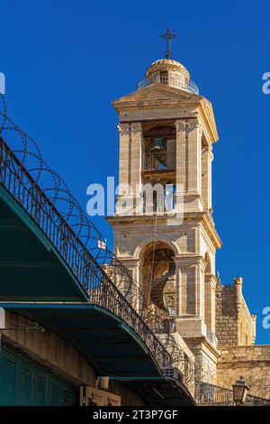 Cupola della Chiesa della Natività, Palestina, Betlemme Foto Stock