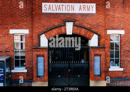 Old Salvation Army Citadel, 66 Gillygate. York, North Yorkshire, Yorkshire e Humber, Inghilterra, Regno Unito, Europa Foto Stock