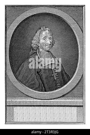 Ritratto di Francois de Salignac de la Mothe Fenelon, Jean Henri van Schawberg, 1732 - 1760 Busto a destra di Francois de Salignac de la Mothe Fene Foto Stock