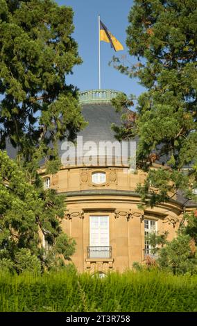 Villa Reitzenstein, Amtssitz Staatsministerium Baden-Württemberg und des amtierenden Ministerpräsidenten, Richard-Wagner-Straße, Stoccarda, Baden-Württemberg, Deutschland *** Villa Reitzenstein, residenza ufficiale del Ministero dello Stato del Baden Württemberg e del primo Ministro ad interim, Richard Wagner Straße, Stoccarda, Baden Württemberg, Germania crediti: Imago/Alamy Live News Foto Stock