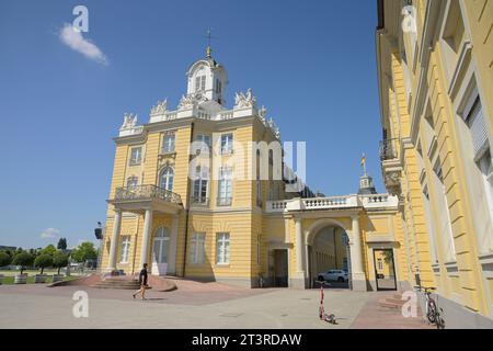 Schloß Karlsruhe, Schloßplatz, Karlsruhe, Baden-Württemberg, Deutschland Foto Stock