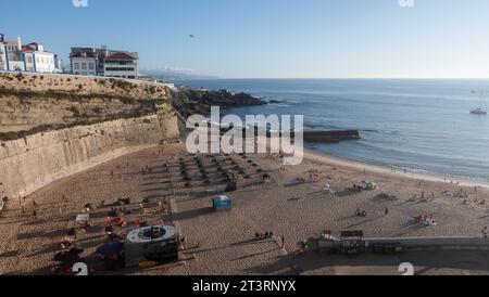 Settembre 2023. Città costiera di Ericeira in Portogallo. Credito: Notizie SMP / notizie Alamy Live Foto Stock