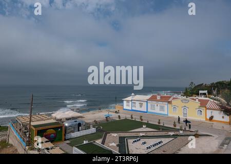 Settembre 2023. Città costiera di Ericeira in Portogallo. Credito: Notizie SMP / notizie Alamy Live Foto Stock