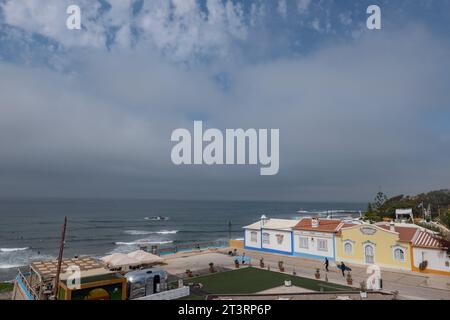 Settembre 2023. Città costiera di Ericeira in Portogallo. Credito: Notizie SMP / notizie Alamy Live Foto Stock